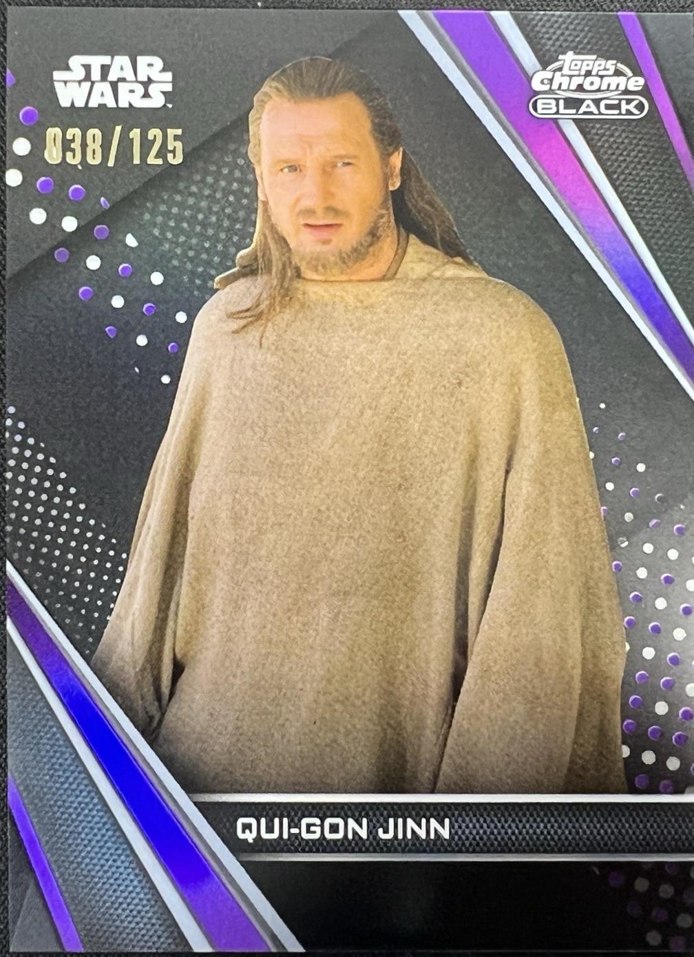 Qui-Gon Jinn [Purple Refractor] #60