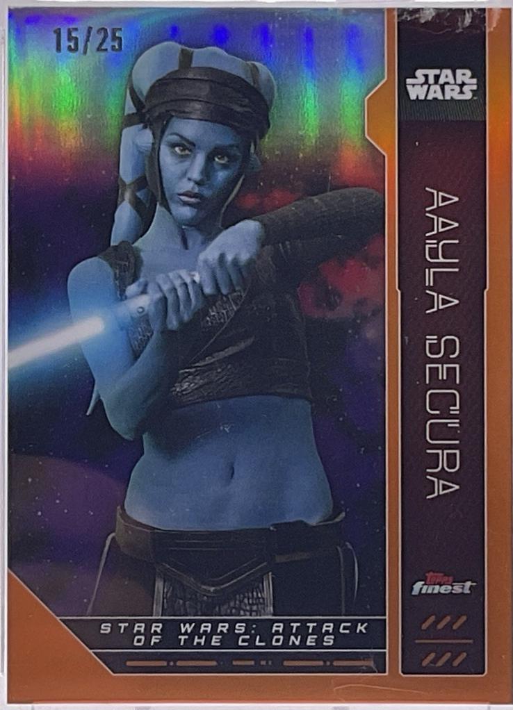 Aayla Secura [Orange Refractor] #FN-20