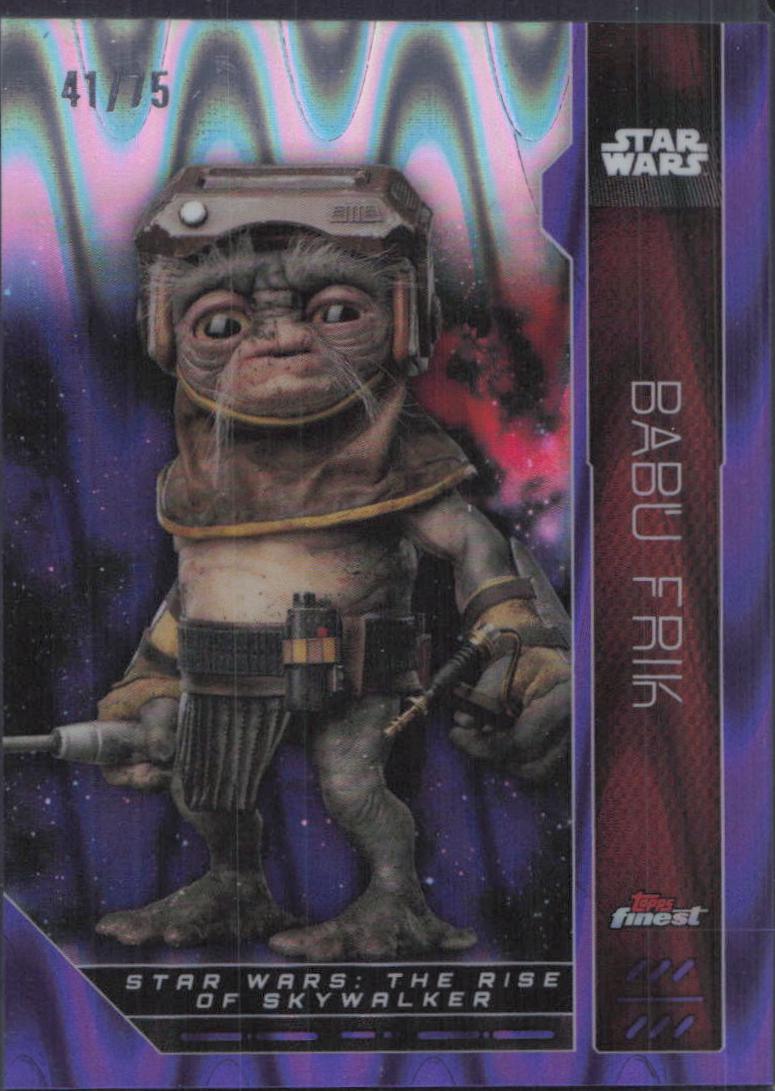 Babu Frik [Purple RayWave Refractor] #FN-64
