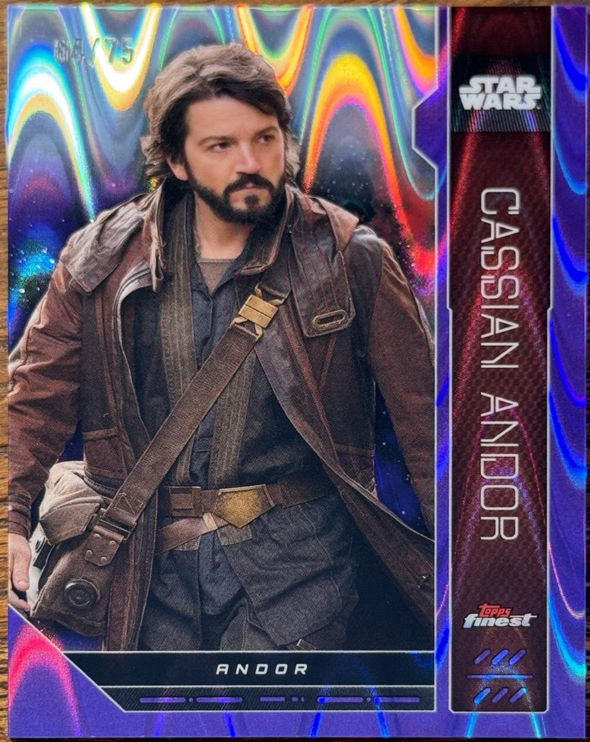 Cassian Andor [Purple RayWave Refractor] #FN-6