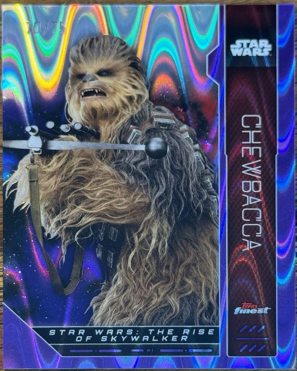 Chewbacca [Purple RayWave Refractor] #FN-63