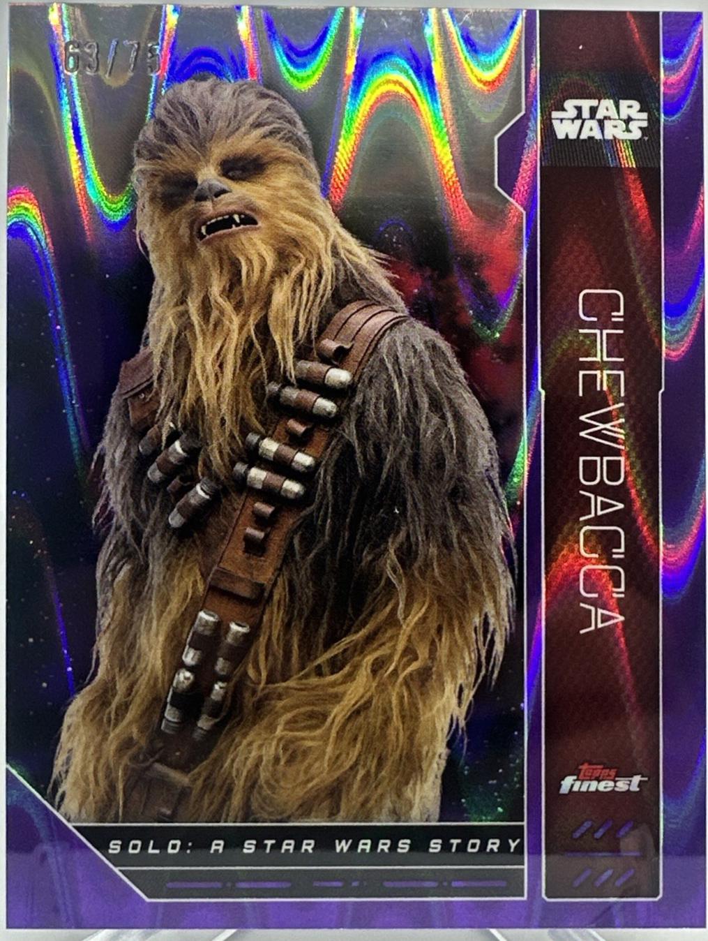 Chewbacca [Purple RayWave Refractor] #FN-90