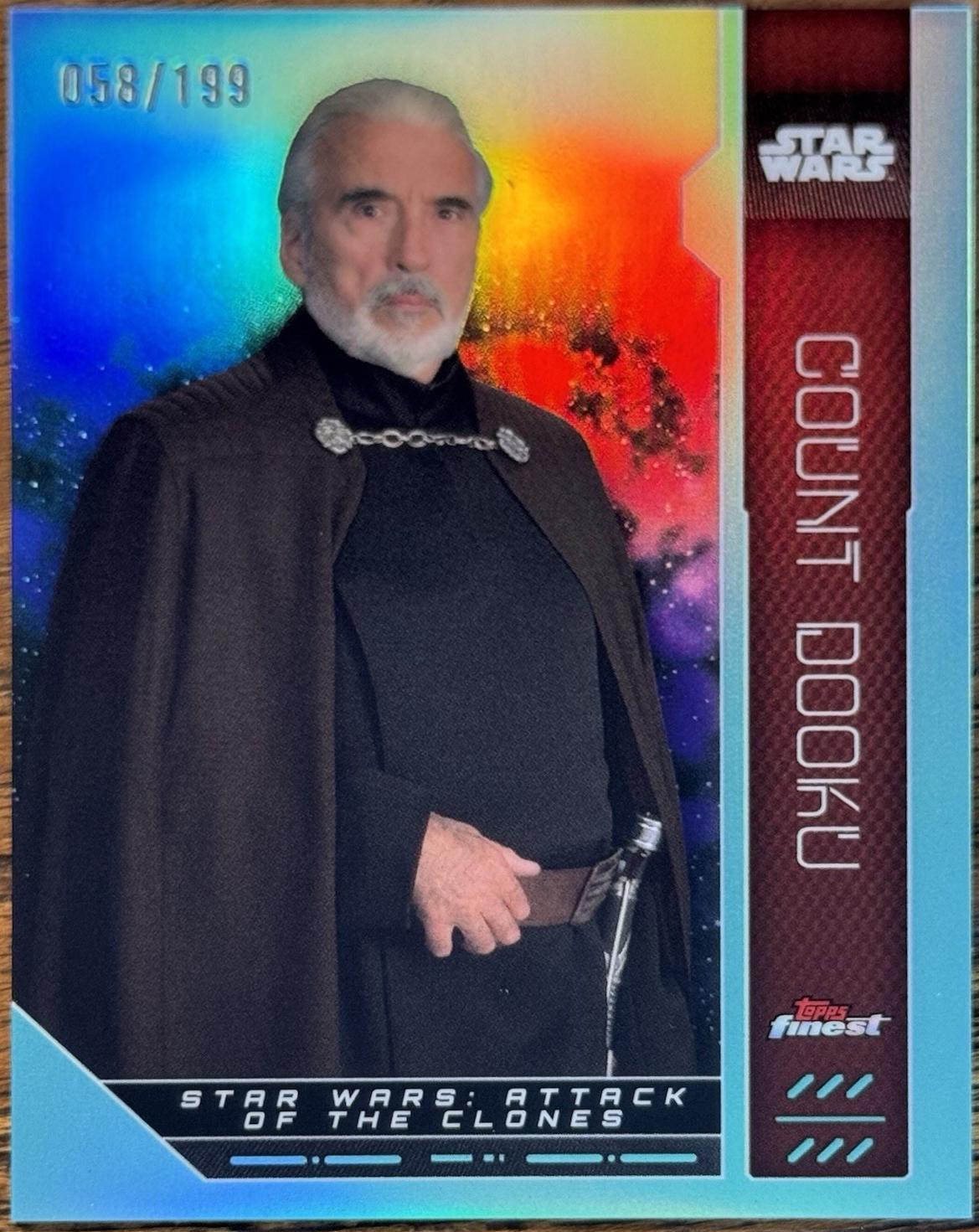 Count Dooku [Aqua Refractor] #FN-19