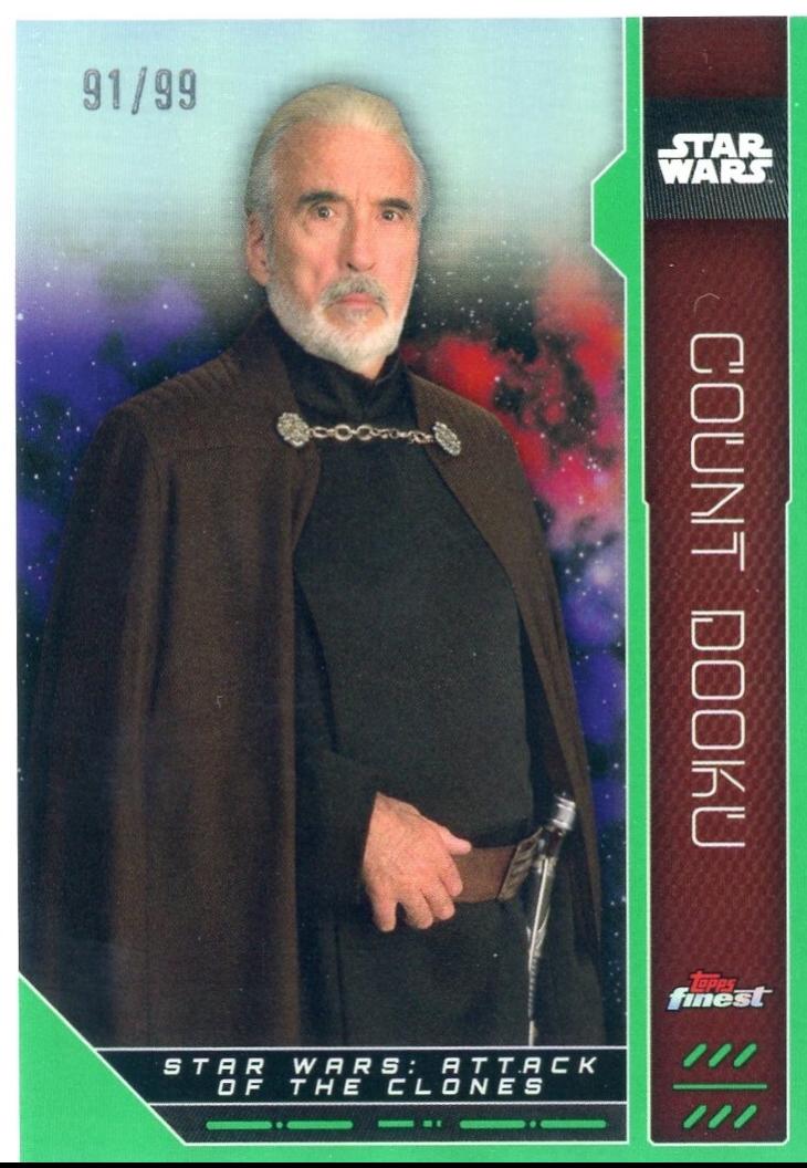 Count Dooku [Green Refractor] #FN-19