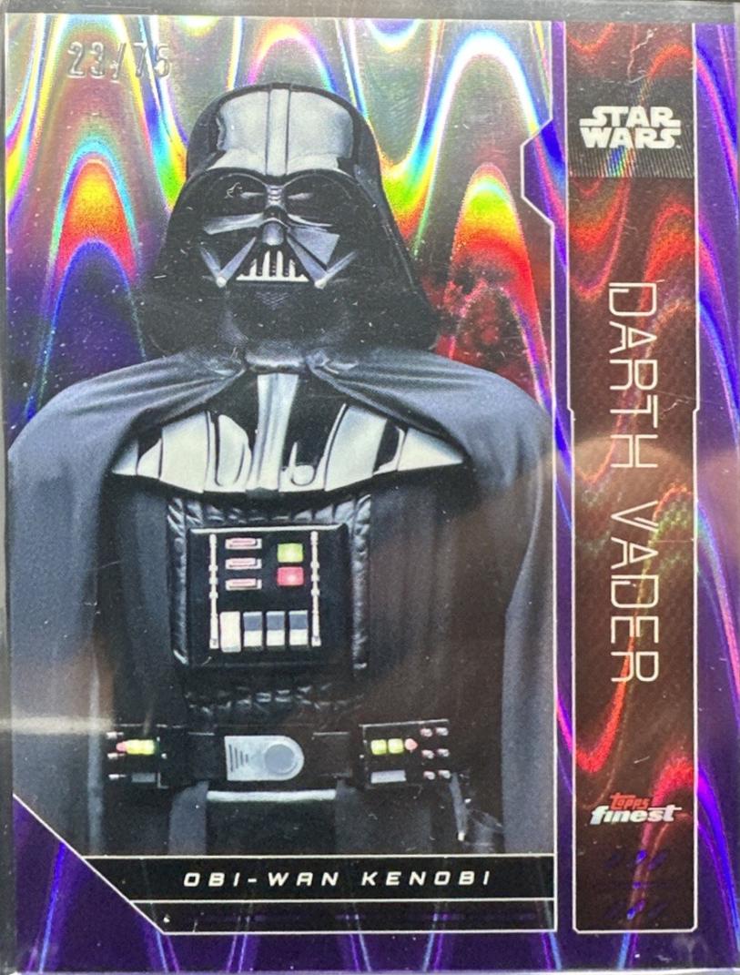 Darth Vader [Purple RayWave Refractor] #FN-43