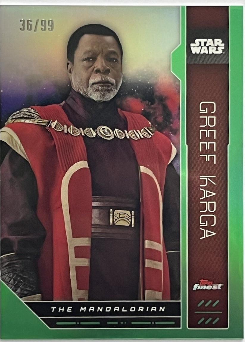 Greef Karga [Green Refractor] #FN-99