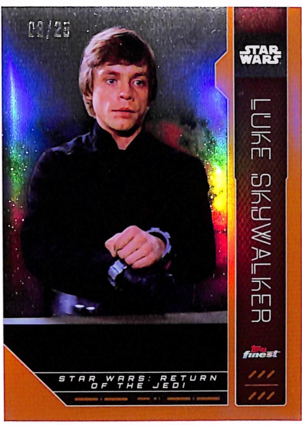 Luke Skywalker [Orange Refractor] #FN-55