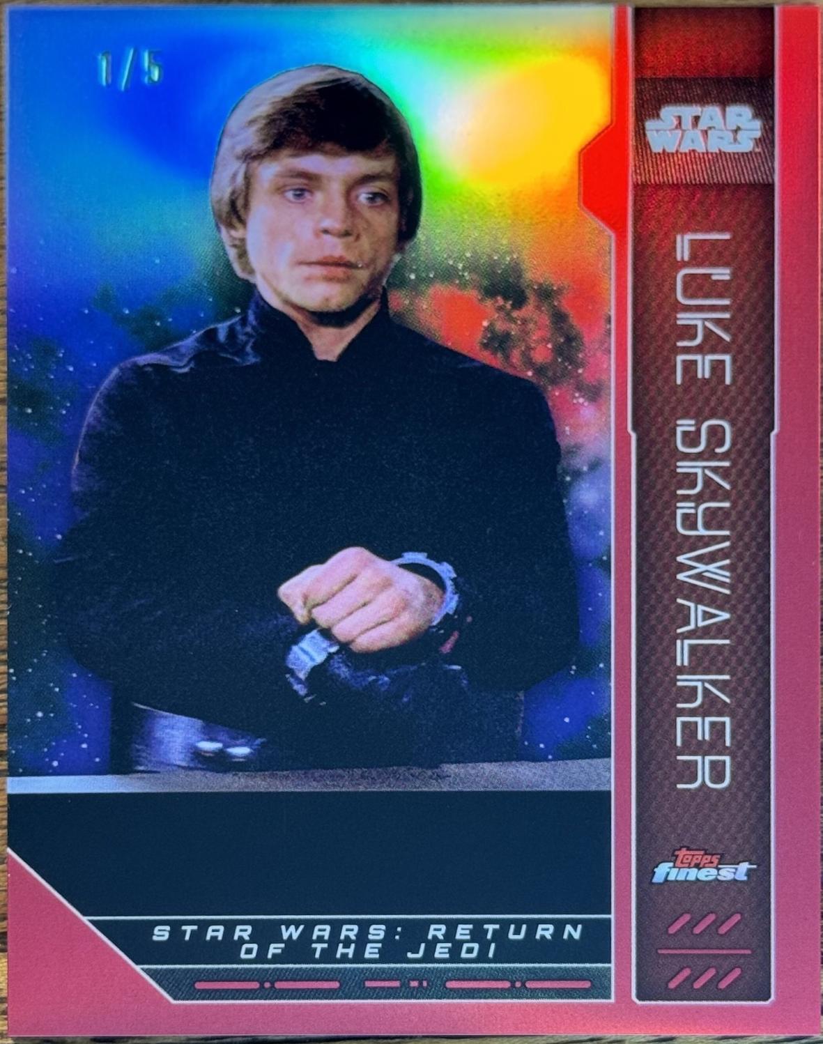 Luke Skywalker [Red Refractor] #FN-55