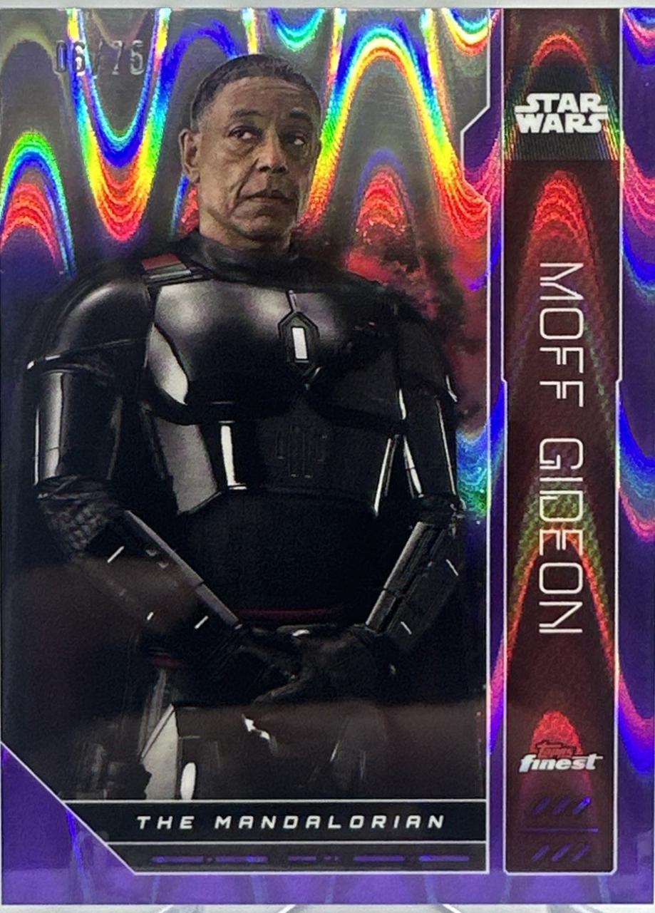 Moff Gideon [Purple RayWave Refractor] #FN-98