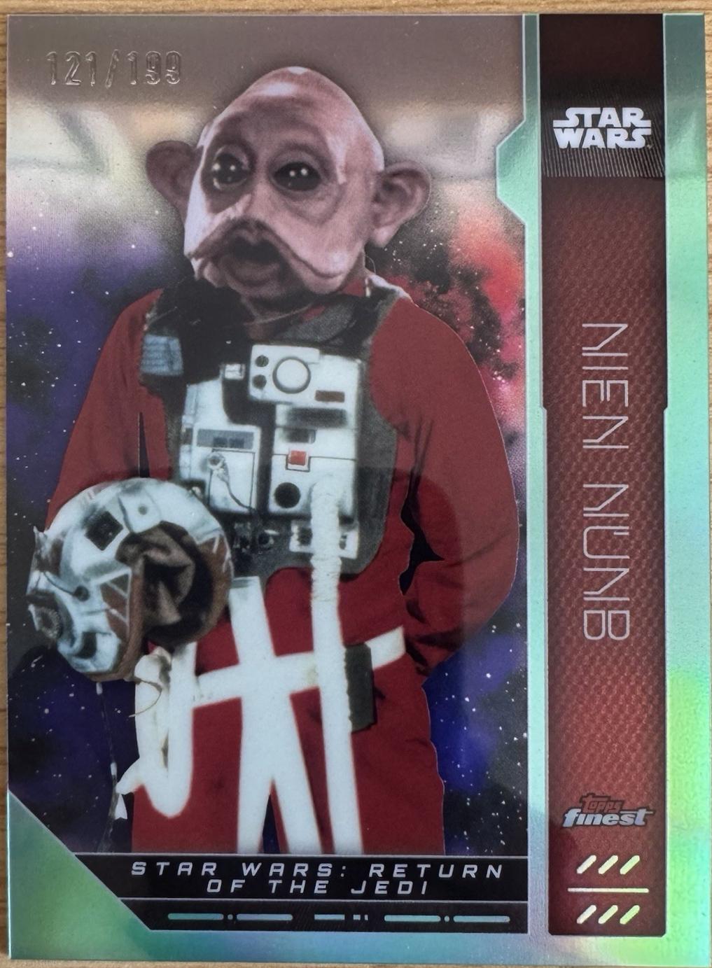 Nien Nunb [Green Refractor] #FN-58