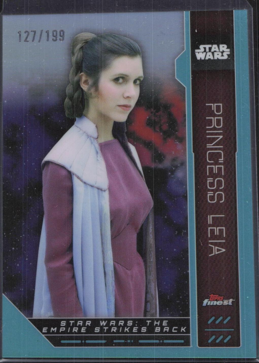 Princess Leia [Aqua Refractor] #FN-28