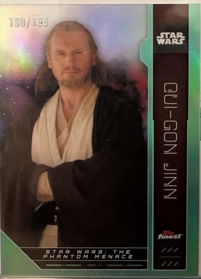 Qui-Gon Jinn [Aqua Refractor] #FN-53
