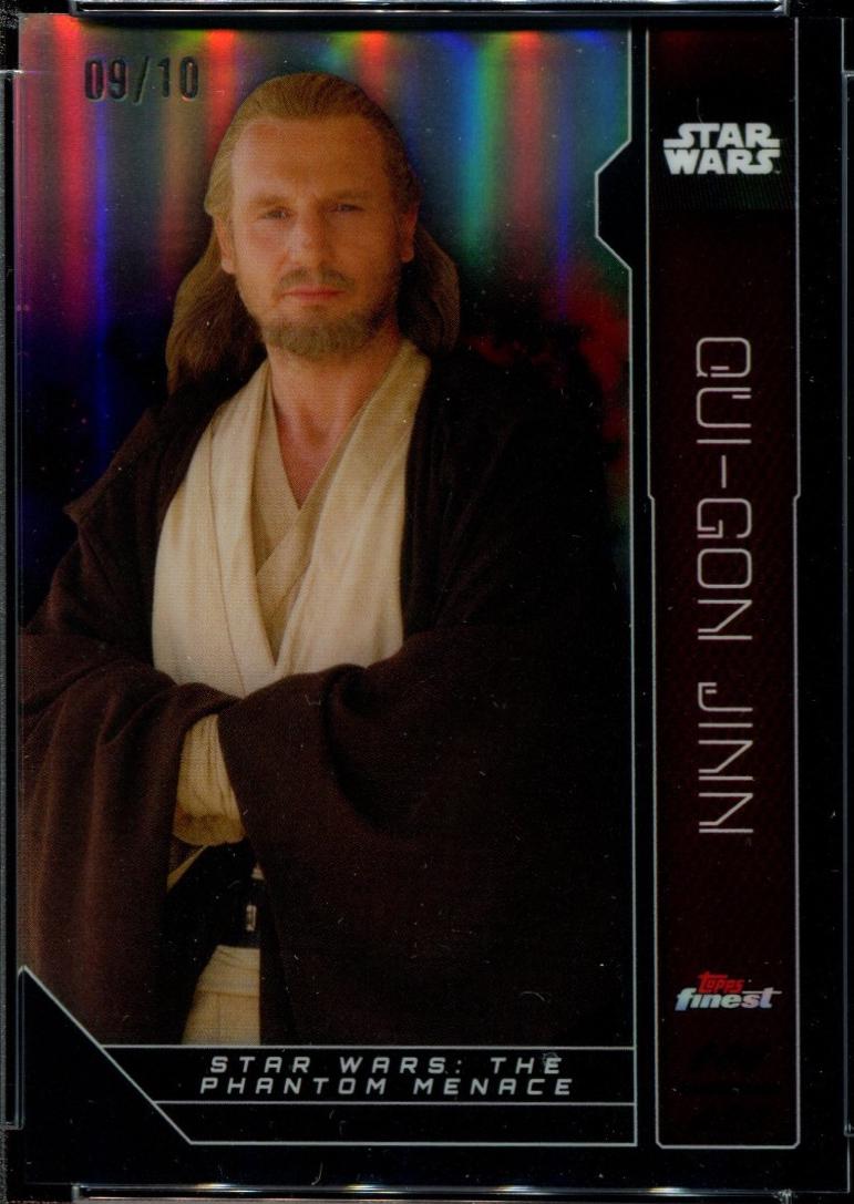 Qui-Gon Jinn [Black Refractor] #FN-53