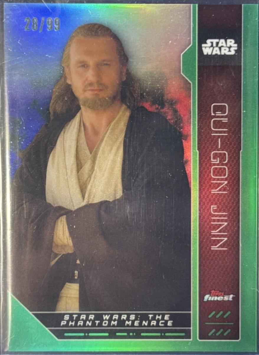 Qui-Gon Jinn [Green Refractor] #FN-53