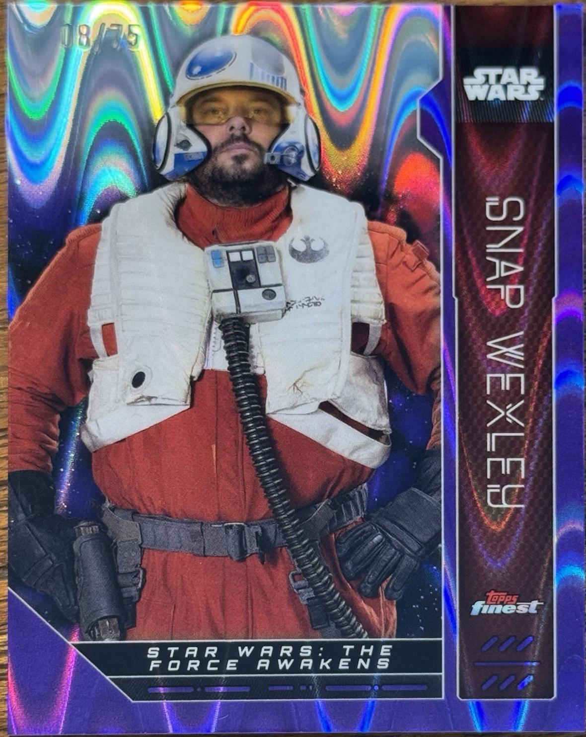 Snap Wexley [Purple RayWave Refractor] #FN-34
