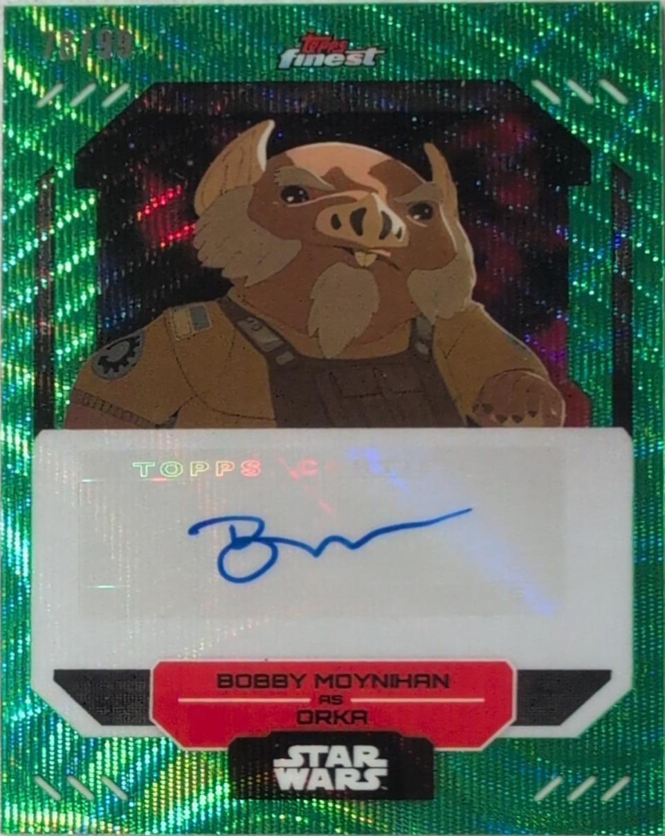 Bobby Moynihan as Orka [Gold Refractor] #FA-BM