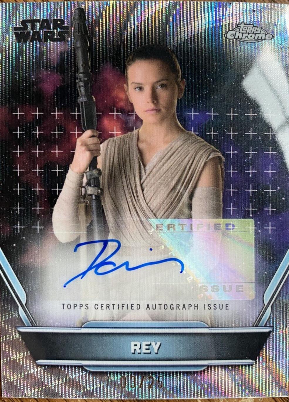 Daisy Ridley as Rey #AU-DR