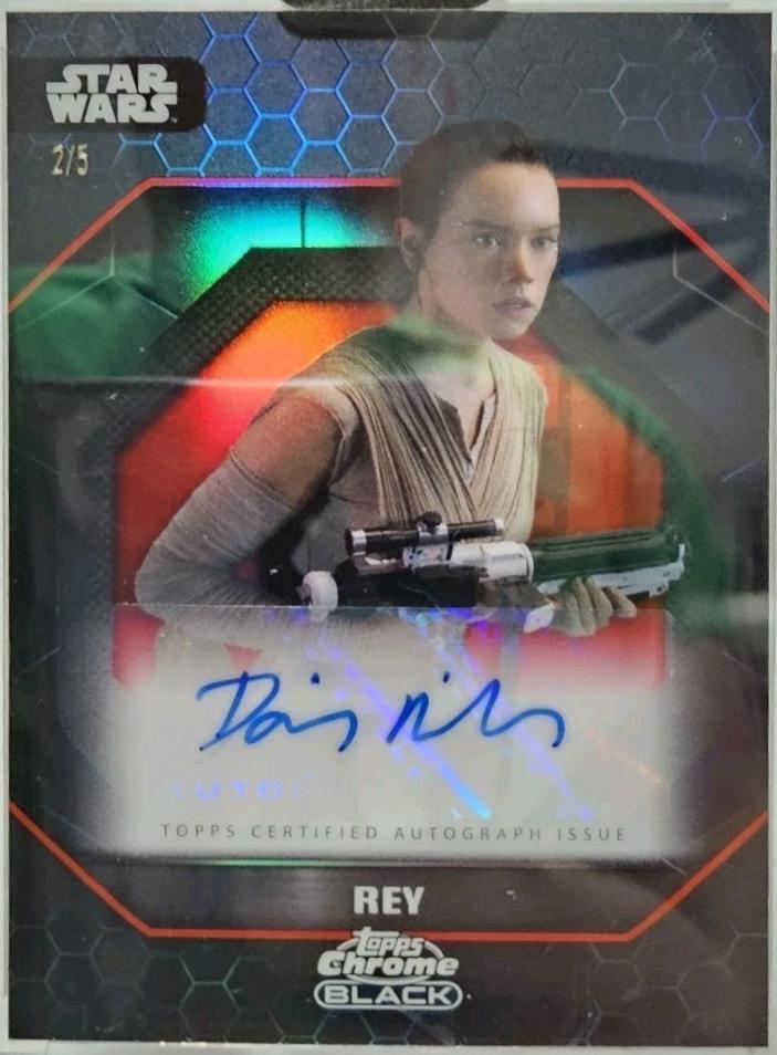Daisy Ridley as Rey [Dathomir Red Refractor] #AU-DR