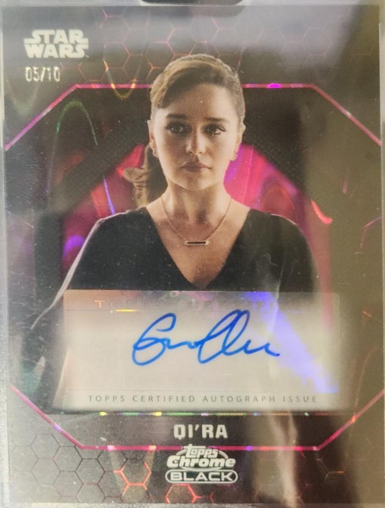 Emilia Clarke as Qi'ra #AU-EC