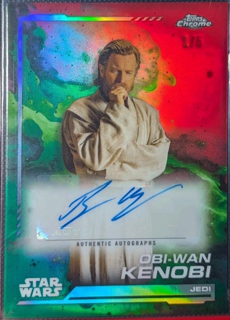 Ewan McGregor as Obi-Wan Kenobi [Dathomir Red Refractor] #AU-EMC