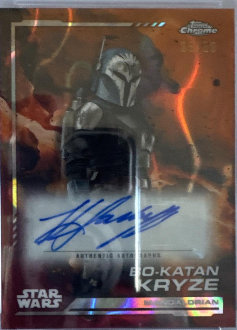 Katee Sackhoff as Bo-Katan Kryze [Mustafar Lava Refractor] #AU-KSA