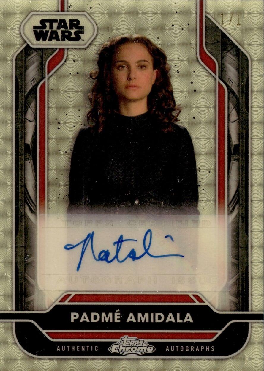 Natalie Portman as Padme Amidala [Superfractor] #AU-NP