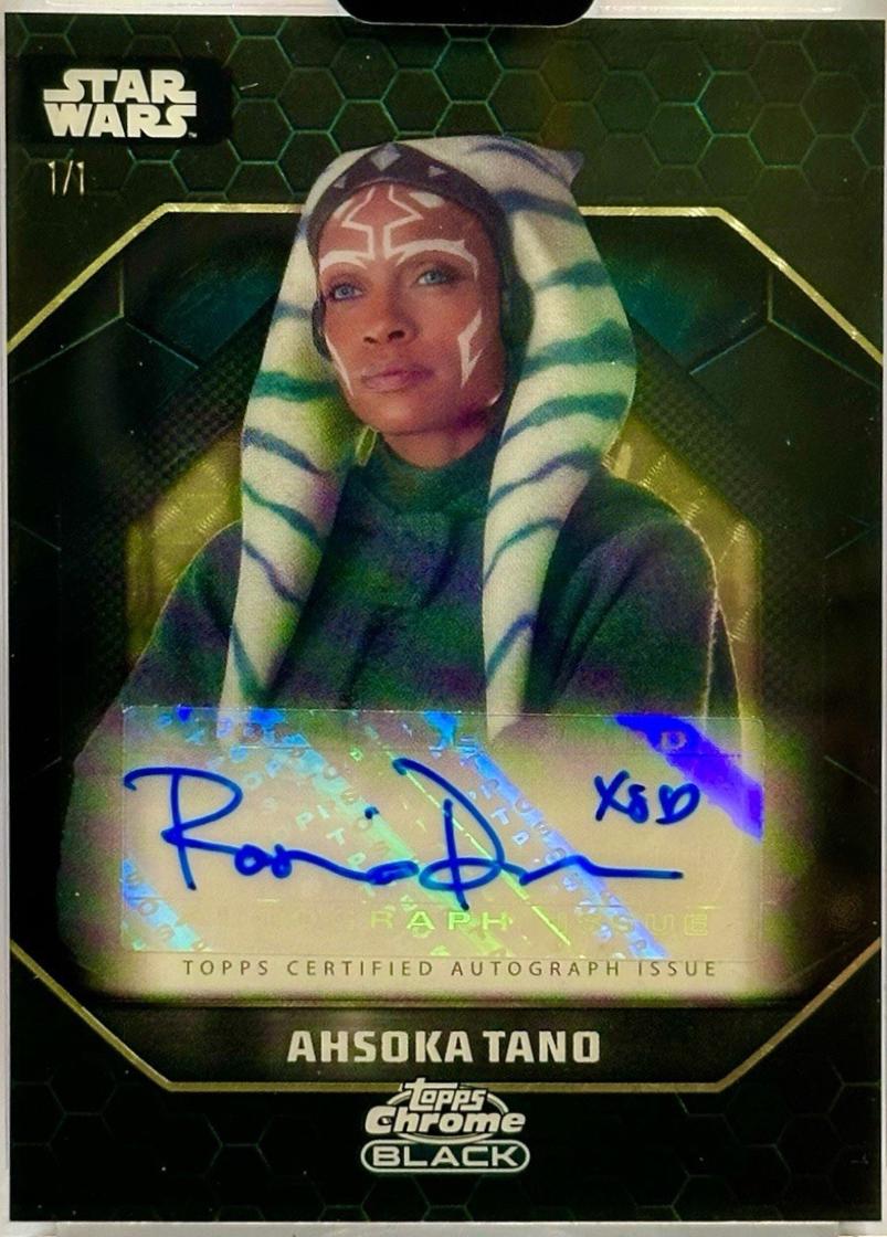 Rosario Dawson as Ahsoka Tano [Superfractor] #AU-RD