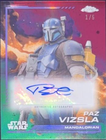 Tait Fletcher as Paz Vizsla [Dathomir Red Refractor] #AU-TF