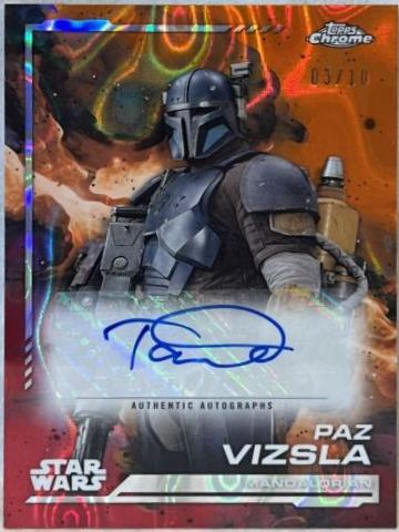 Tait Fletcher as Paz Vizsla [Mustafar Lava Refractor] #AU-TF