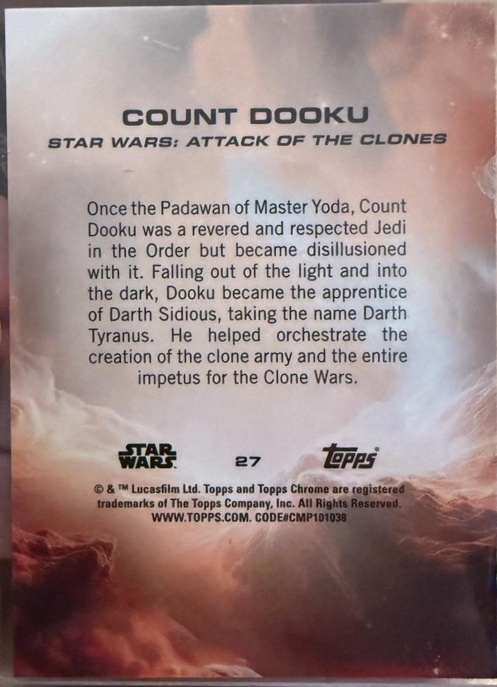 Count Dooku [Orange Orange] #27