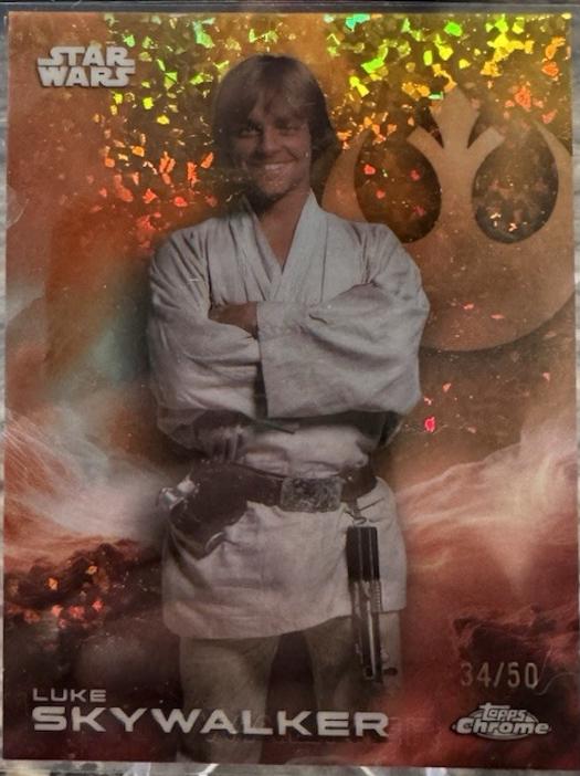 Luke Skywalker [Gold Mini-Diamonds] #83