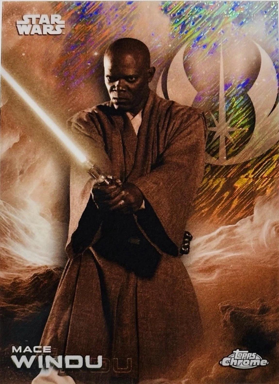 Mace Windu [Black White Shimmer] #85