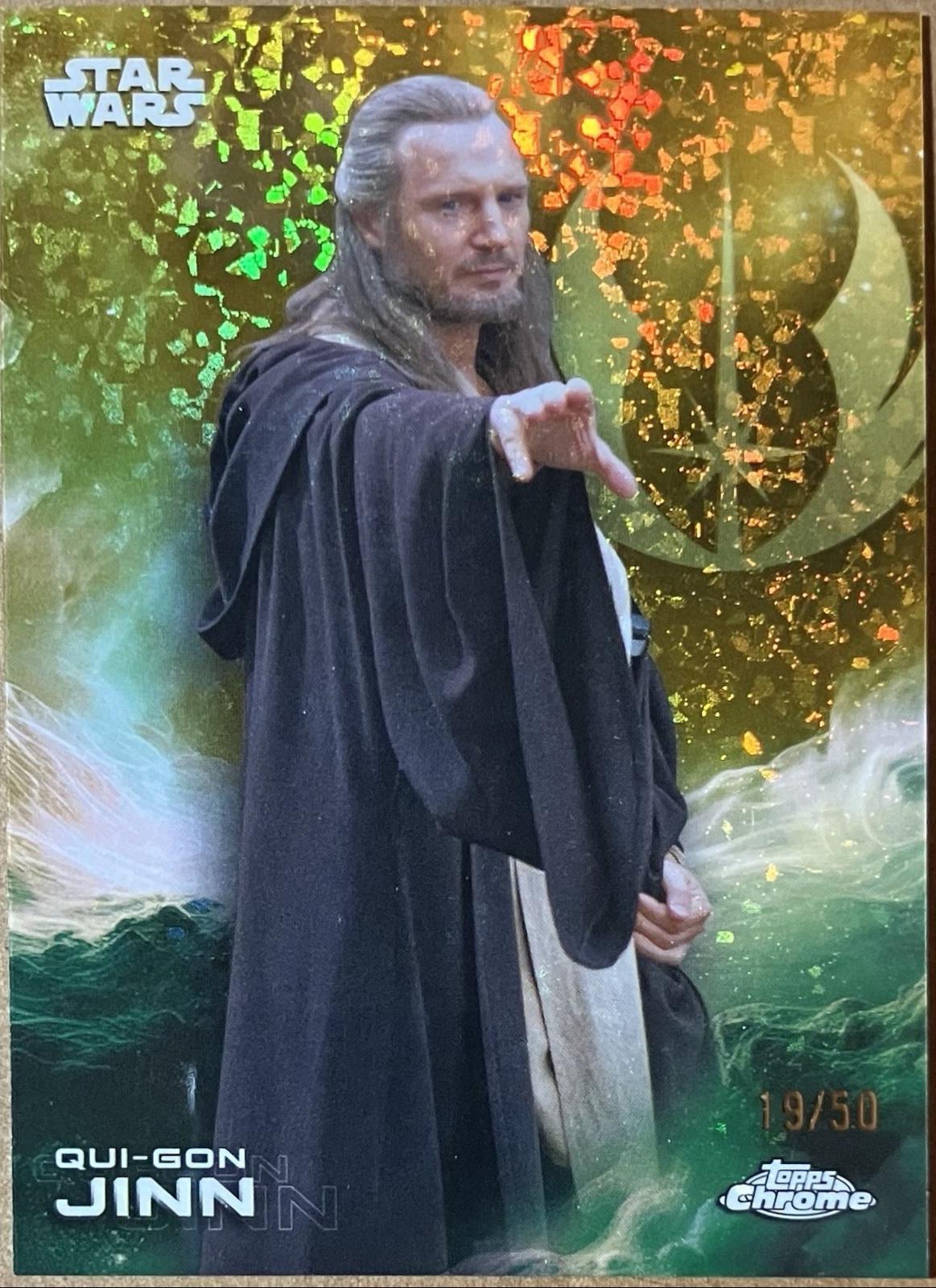Qui-Gon Jinn [Gold Mini-Diamonds] #152