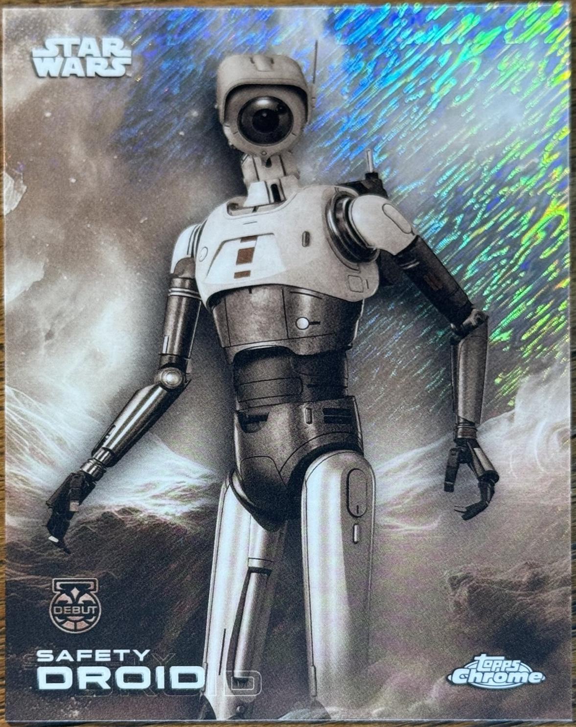 Safety Droid  [Black White Shimmer] #161
