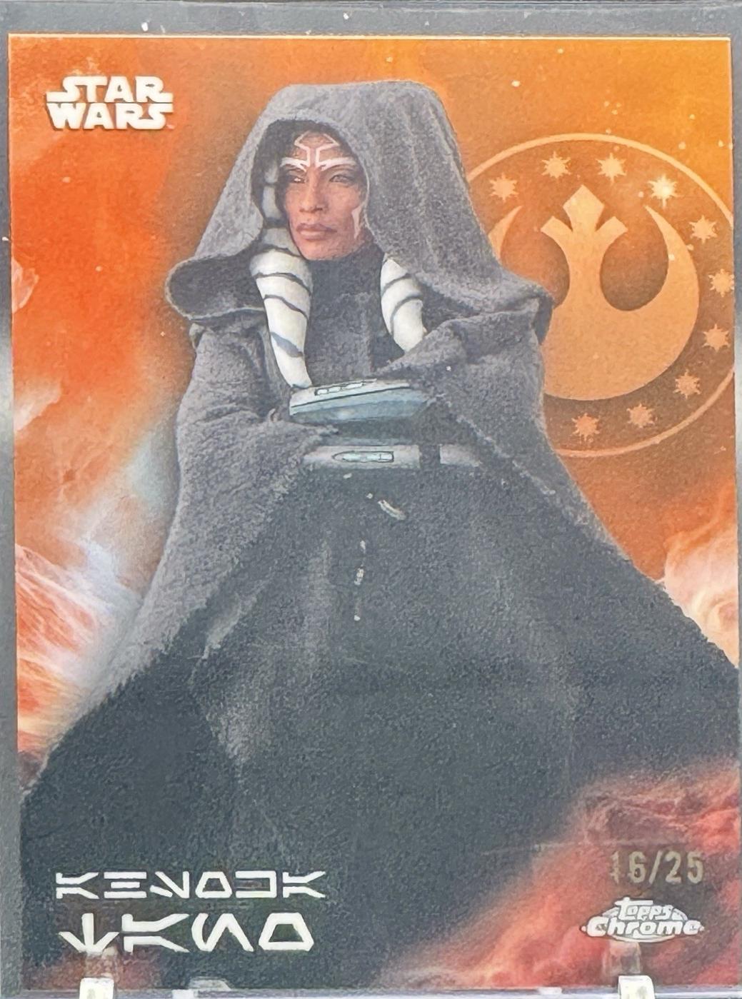 Ahsoka Tano [Rebel Orange Refractor] #AV-2