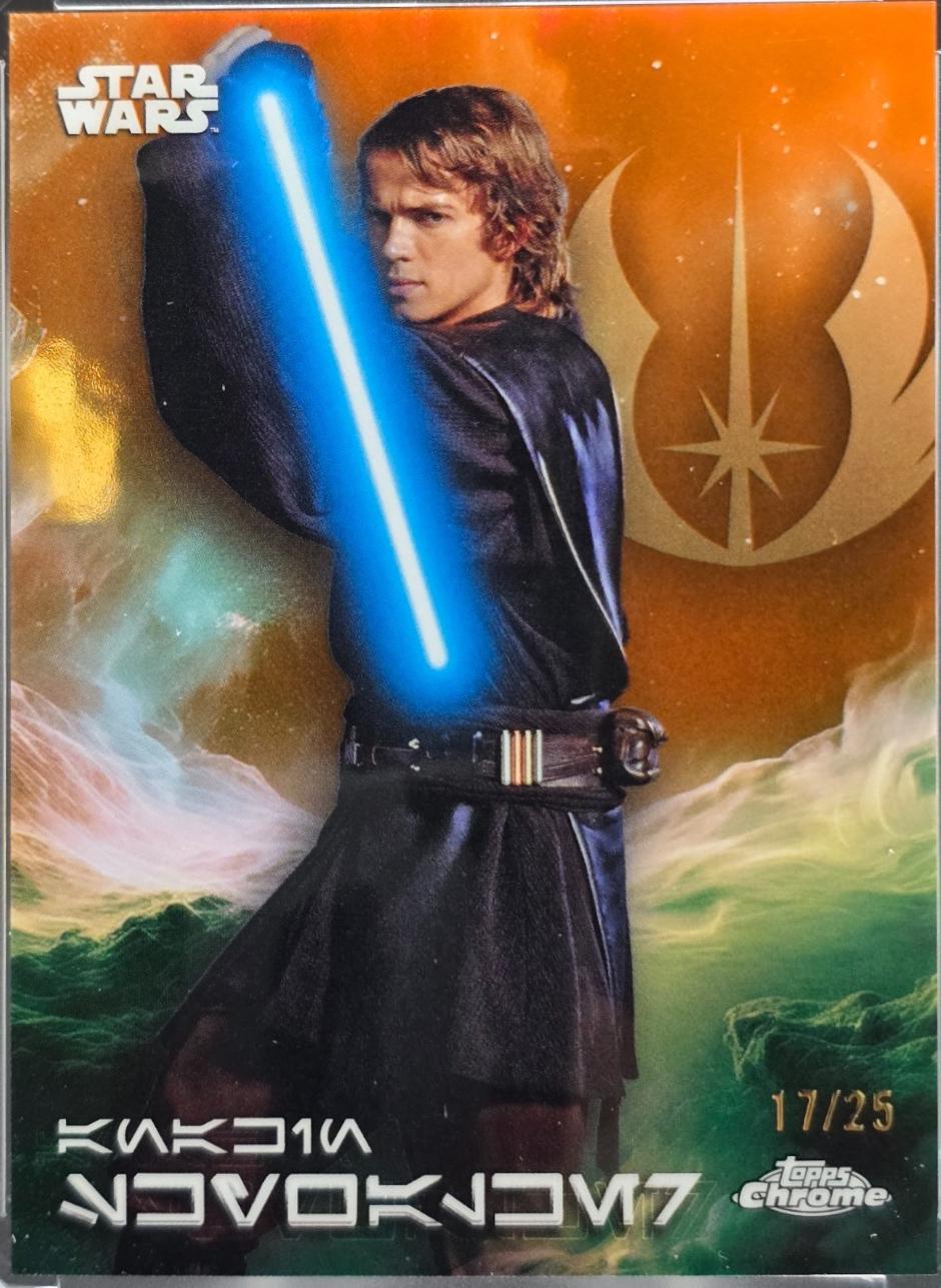 Anakin Skywalker [Rebel Orange Refractor] #AV-3