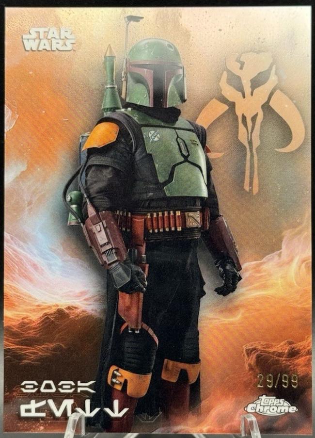 Boba Fett [Mustafar Black Refractor] #AV-11