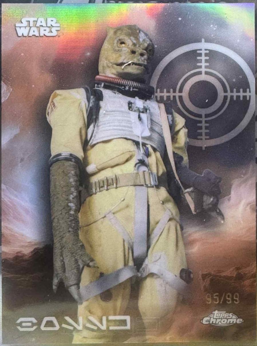 Bossk [Rebel Orange Refractor] #AV-108