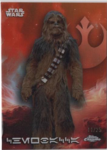 Chewbacca [Rebel Orange Refractor] #AV-23