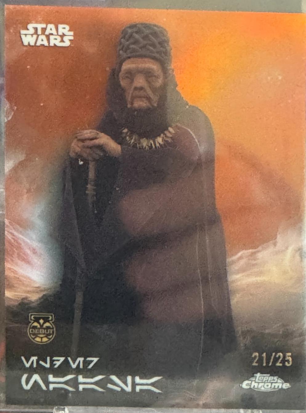Elder Naasa  [Rebel Orange Refractor] #AV-37