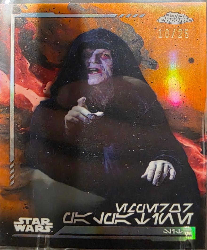 Emperor Palpatine [Rebel Orange Refractor] #AV-38