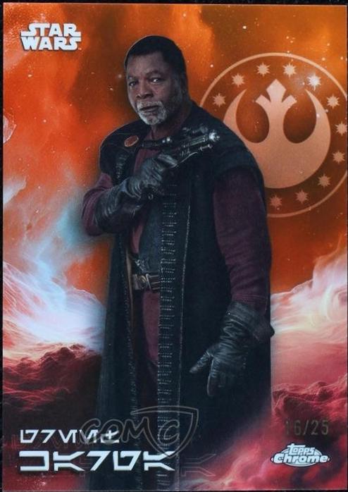 Greef Karga [Rebel Orange Refractor] #AV-55