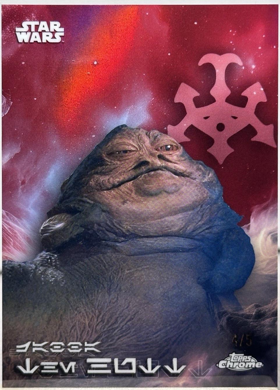 Jabba The Hutt [Dathomir Red Refractor] #AV-62