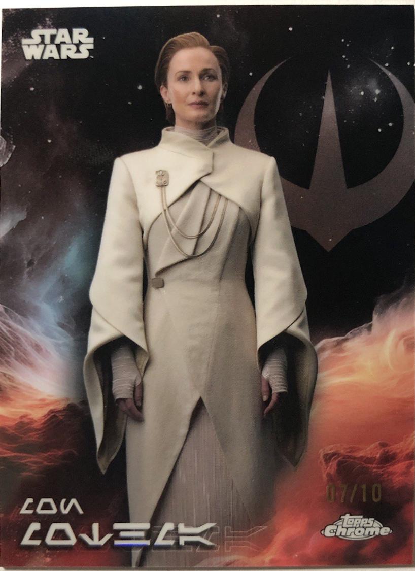 Mon Mothma [Mustafar Black Refractor] #AV-93