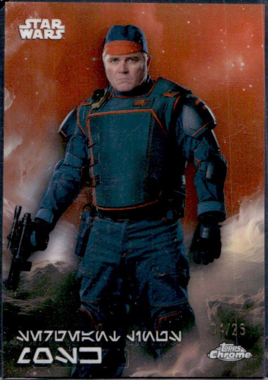 Sergeant Linus Mosk [Rebel Orange Refractor] #AV-164