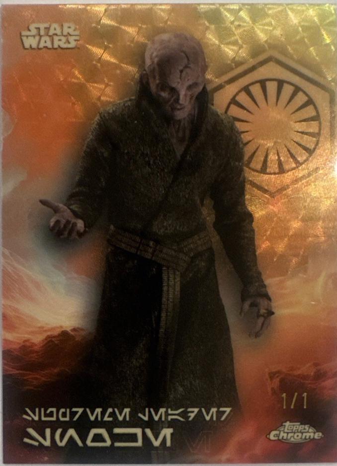 Supreme Leader Snoke [Superfractor] #AV-174