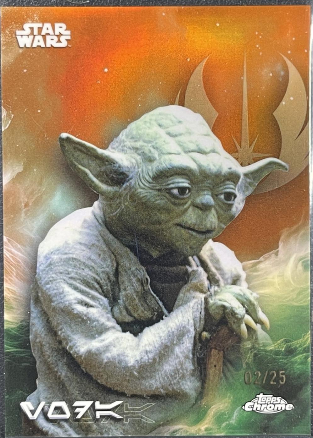 Yoda [Rebel Orange Refractor] #AV-197