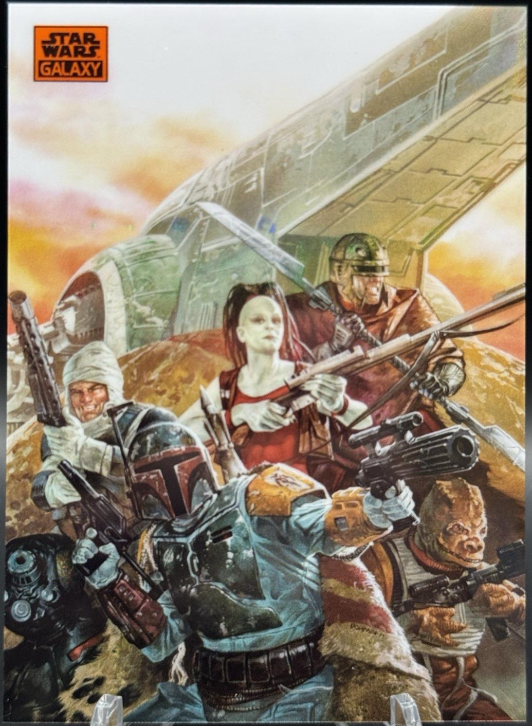 Bounty Hunters [Orange Refractor] #23