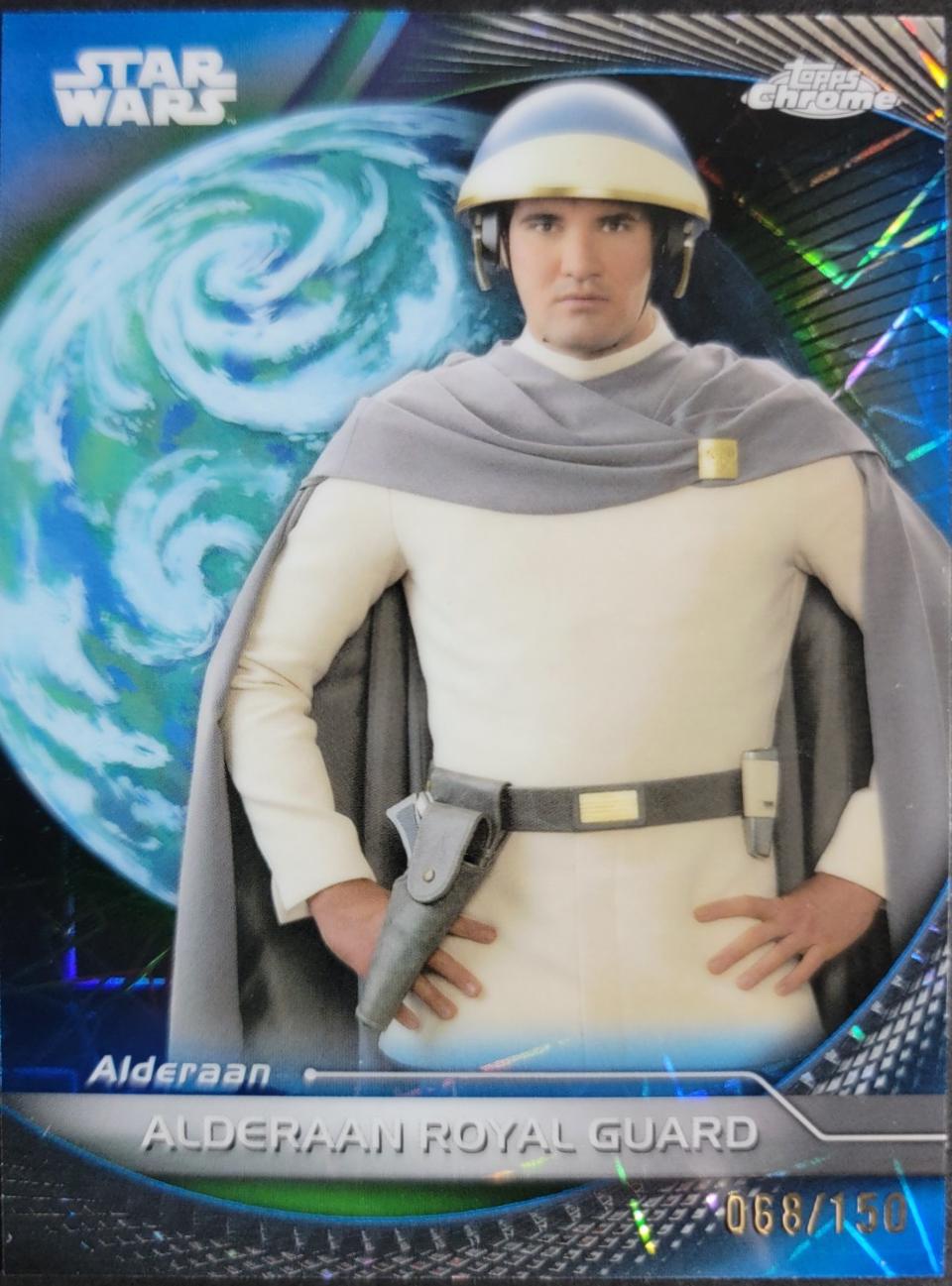 Alderaan Royal Guard [Blue Lazer Refractor] #2