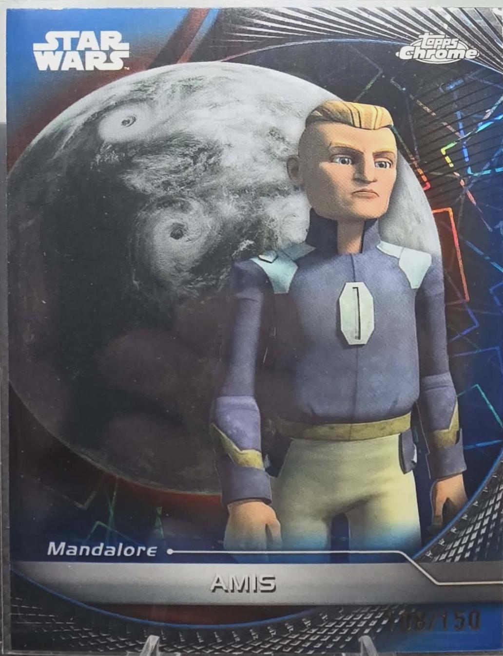 Amis [Blue Lazer Refractor] #44